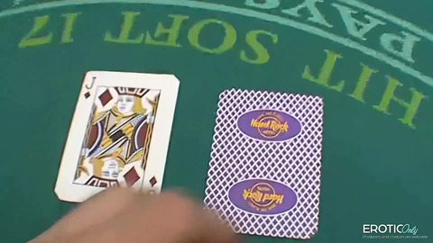 Teen Strip Poker with Happy Ending