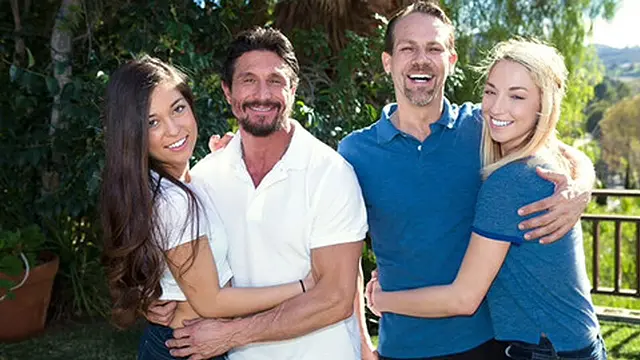 girlfriends Swap hunks &mdash;  Bored Teens Explore Forbidden Desires