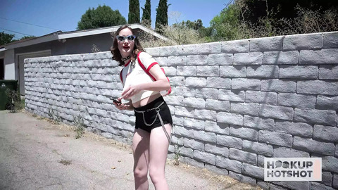 Teen Babe Hazel Moore Lets One Big Dick Fuck Her Ass!