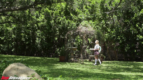 Hot Blonde Teen Schoolgirl Maria Gets Gently Violated