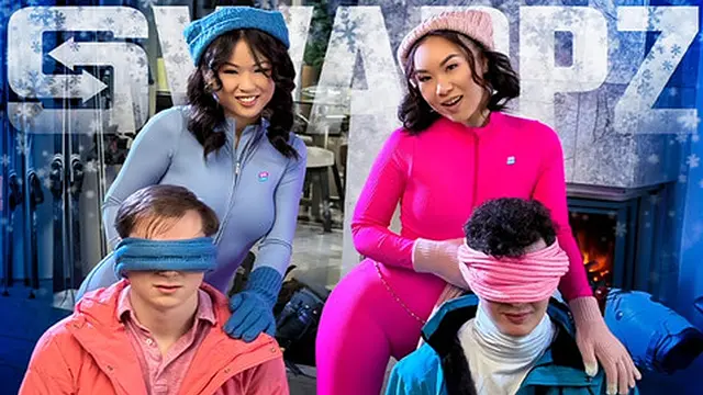 Their Step Sisters Are So Hot, All They Need to Do to Stay Warm in a Snow Storm is Fucking Them