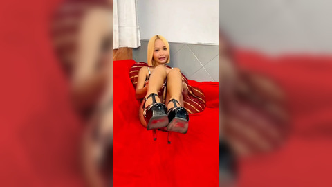 Sexy Asian Toy Doll Receives Intense Footservice