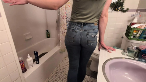 Golden Shower🚿 Desperation: Peeing In Jeans