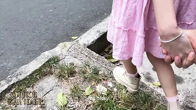 POV-My Blonde milf-in-Law Pleases Me While My Girlfriend Is Away 