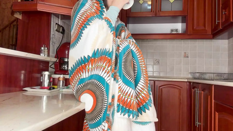 My Stepsister's Hot Tea Prep Leads to Private🤫 Pleasures & Intense Orgasm💦