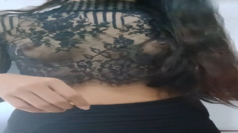 18yo College Cutie In Lingerie Gets Caught Masturbating By Her Horny🥵 Teacher; Perfect Teets Unleashed!