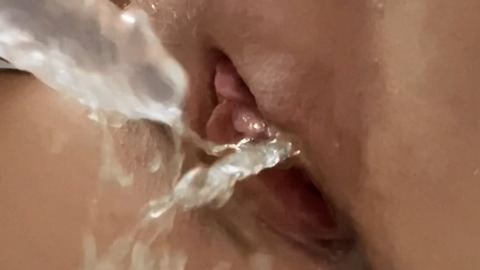 Steamy shower🚿 sex, amateur femme squirting on hard-hittin' Cristal, feelin' real good, real loud