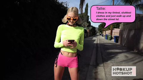 Tiny Titty Blonde Tallie Lorraine Gets Hard Fucked Doggy Style!