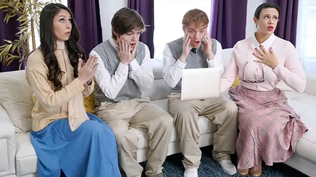 milf Swap - Strict Religions Teach Naughty😈 Teens A Lesson Through Intimate Exchange