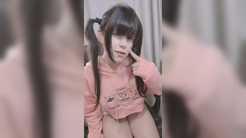 Tender Maiden Fiddling With Vibrator