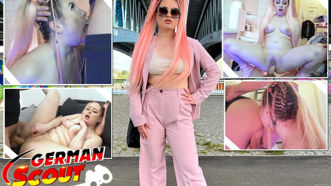 Raunchy German teen Maria Gail gets pounded during brutal rough anal👌 casting session