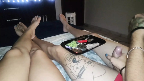 Lunah Blanc Teased Me Then Swallowed My Cum
