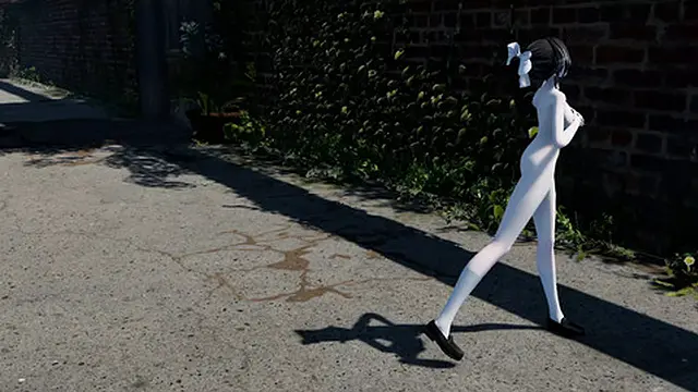 Teen Shemale Strips Bare &mdash;  Swaying Body &mdash;  Twerking &mdash;  Titties &mdash;  Nipples &mdash;  Outdoor Seduction