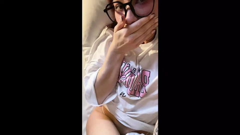 My friend almost caught me off-guard during an intense bedroom romp.