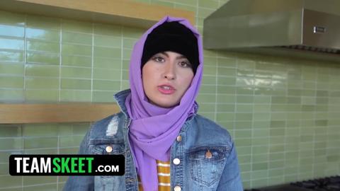 'Dirty Hijabi Honey Fucks Hard For Boytoy, Then Drowns Him In Her Wicked Womb'
