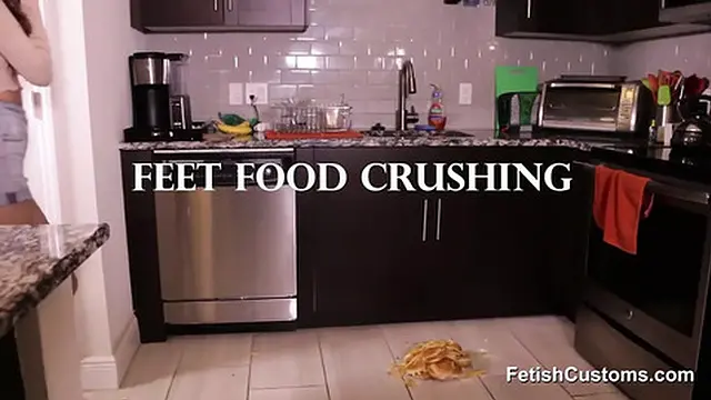 Feet Food Crushing