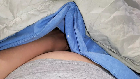 Three University Students Masturbate Under the Blanket to Avoid Getting Caught