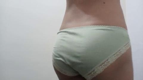 Juicy young teen gets nasty alone, her sweet butt🍑 quivering with every filthy thrust