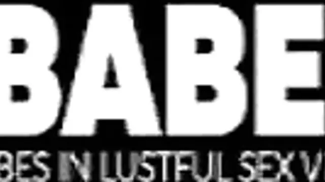 Dark haired Chloe James drills her pussy with big dildo