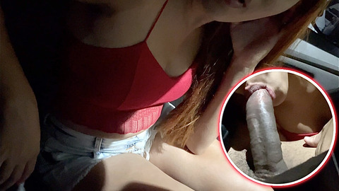 I received a blowjob from my homie in my whip