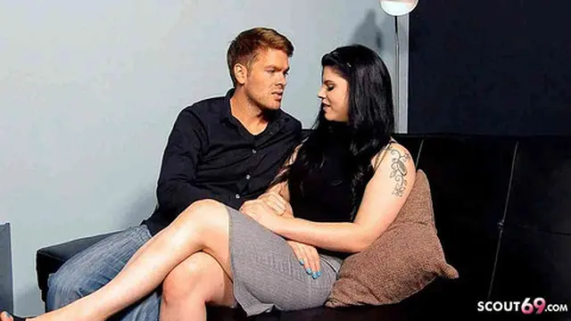 Office girl Lucia loves to talk while big natural tits and ass🍑 get fucked