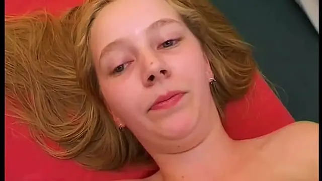 Blonde Teen Experiences Her First Threesome &mdash;  Hardcore Action