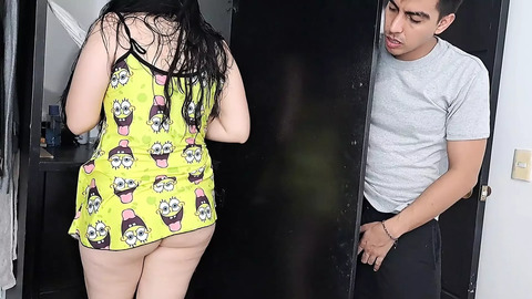 My girlfriend's ass makes me horny  I fuck her hard the way she likes it