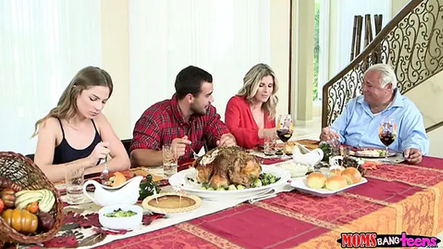 milfs Bang Teens - Naughty  Thanksgiving