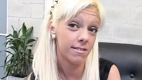 Three cocks drill blonde Paula's tight pussy✌, anus, and tits, all on cam