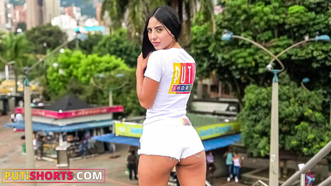 Naughty😈 Latina seductress mounts massive prick in XXX thrillride: CFNM climax🚀