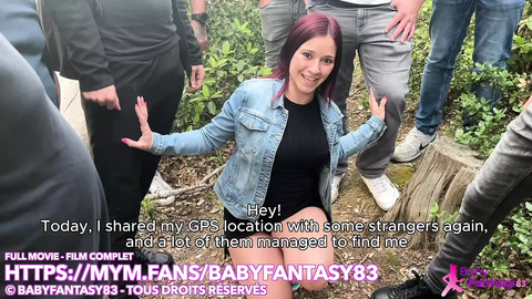 Babyfantasy83 - Gps Point Activates Wild Gangbang with Strangers