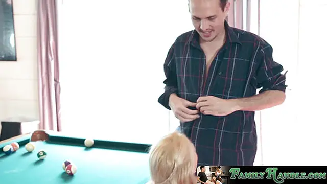 Busty teen Marsha May Sucks hunk′s dick and swallows