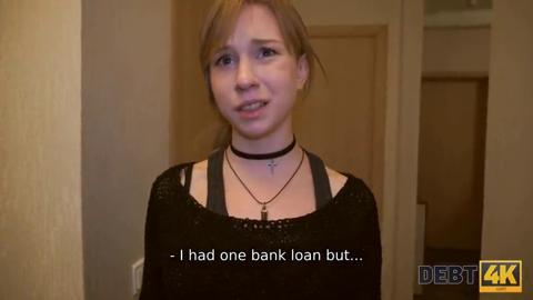 Naive cutie pays off gadget debt with her sexual favors for thirsty dude