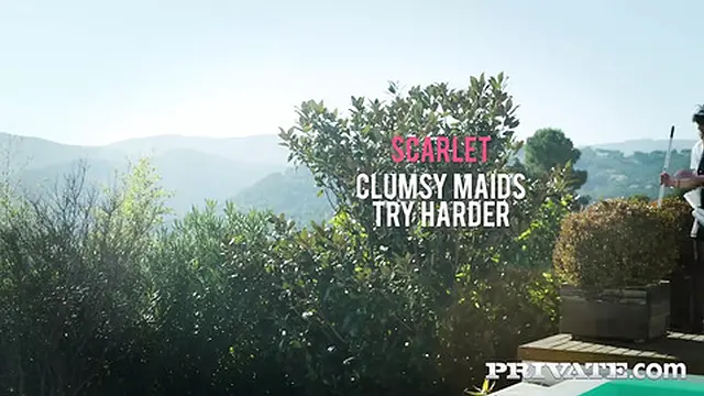 Scarlet &mdash;  Latina maid offers top pleasure to master Potro