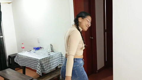 My stepfather finds me alone at home and takes the opportunity to fuck my juicy young pussy