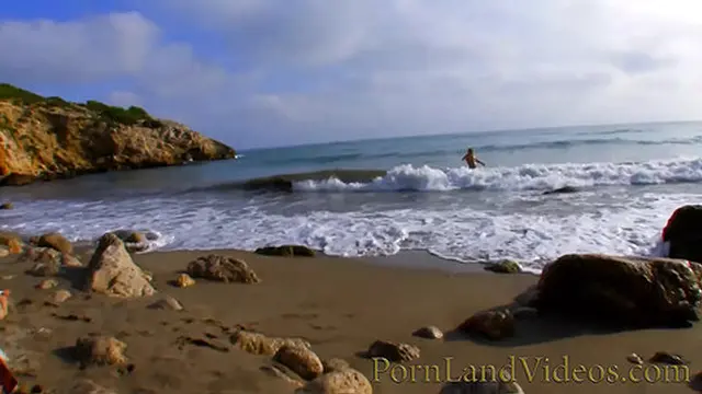 Cumshot in mouth after anal fuck with blonde teen