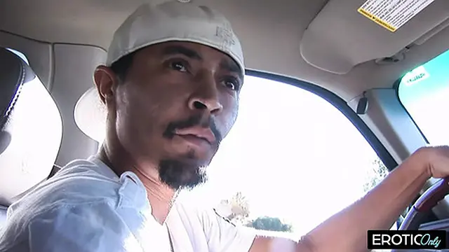 Street girl rides his hard pole