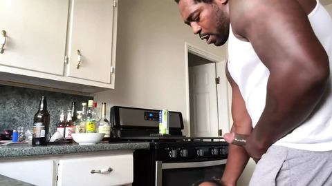 Stepbro used his big black dick🌭 in my wet teen throat while stepdad was at work