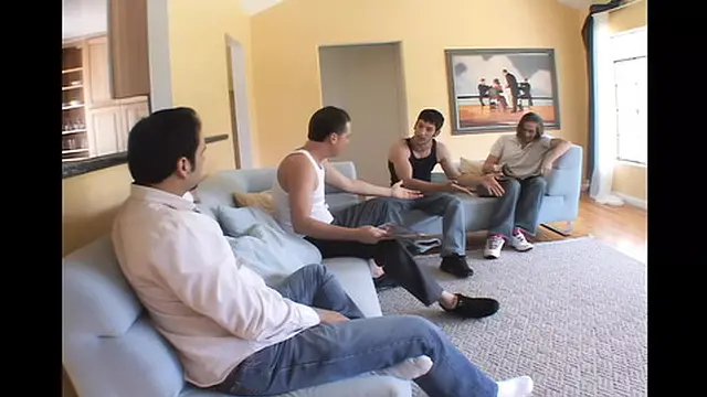 Hot Gangbang for Crystal Clear's Sweet Lips