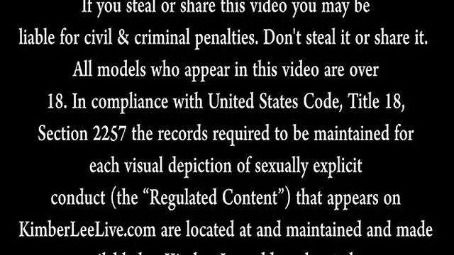 Kimber Lee Horny Hippie Girl Solo with Vibrator and Dildo