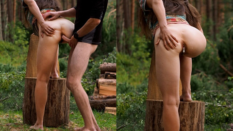 Folks publicly fornicate amidst nature's serenity