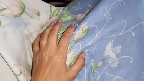 I take turns playing with my neighbors' pussies under the blanket