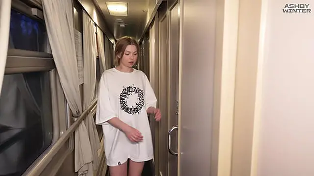 Teen Gets Caught in Steamy Train Encounter