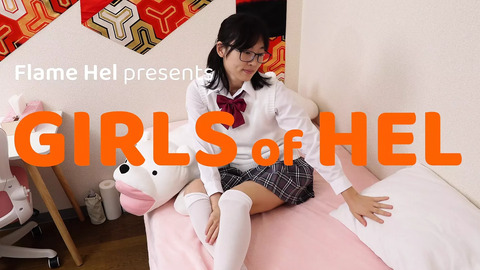 I help her cum after a stressful day at school - horny in her school uniform