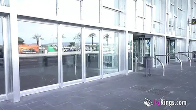 Welcoming a shy teen into the big city and the BIGGER COCKS: 18yo Carolina makes her porn debut!