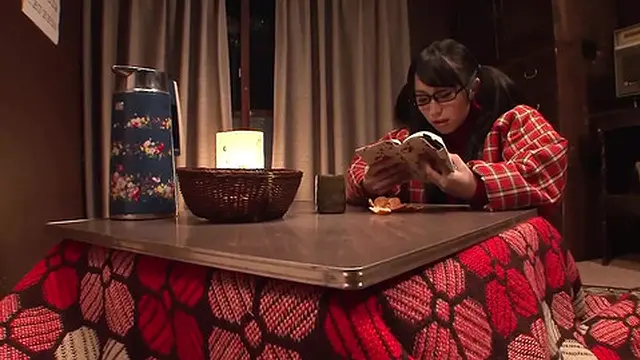 Hot solo scene with a teen Asian gal