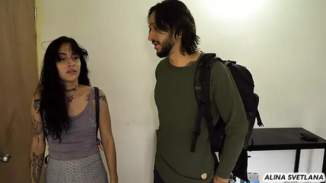 Sharing Bed with My hunk Before My milf Gets Home