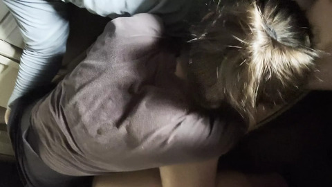 18 Year Old From Tinder Slut Gives Wet Sloppy Blowjob in Car