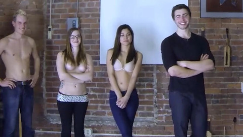 Strip Screw Your Neighbor strip game with a group of friends