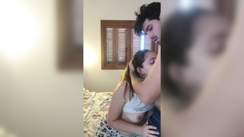 Romantic couple have hot and hot sex